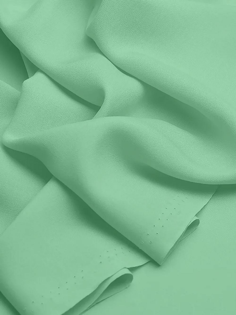 Штапель 110 г/м², 145 см / 2 метра, TBY-Vi-30-40.2, цв.40 св.зеленый