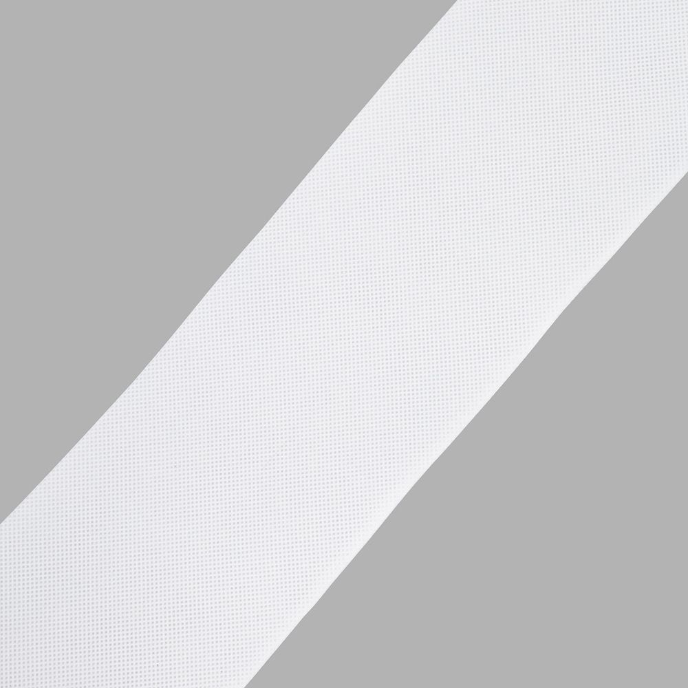 Люверсная шторная лента плотная из полиэфира с клеем Сэвилен 100 мм / 50 метров