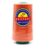 Нитки универсальные Bestex 50/2, 4570 м (5000 ярд) / 1 кат., 218 ярко-оранжевый