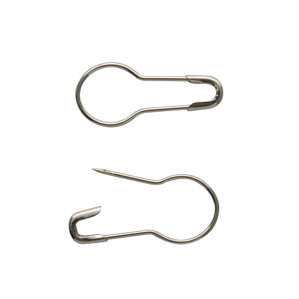 Булавки для этикеток в футляре, 100 шт, серебро, Hobby&Pro