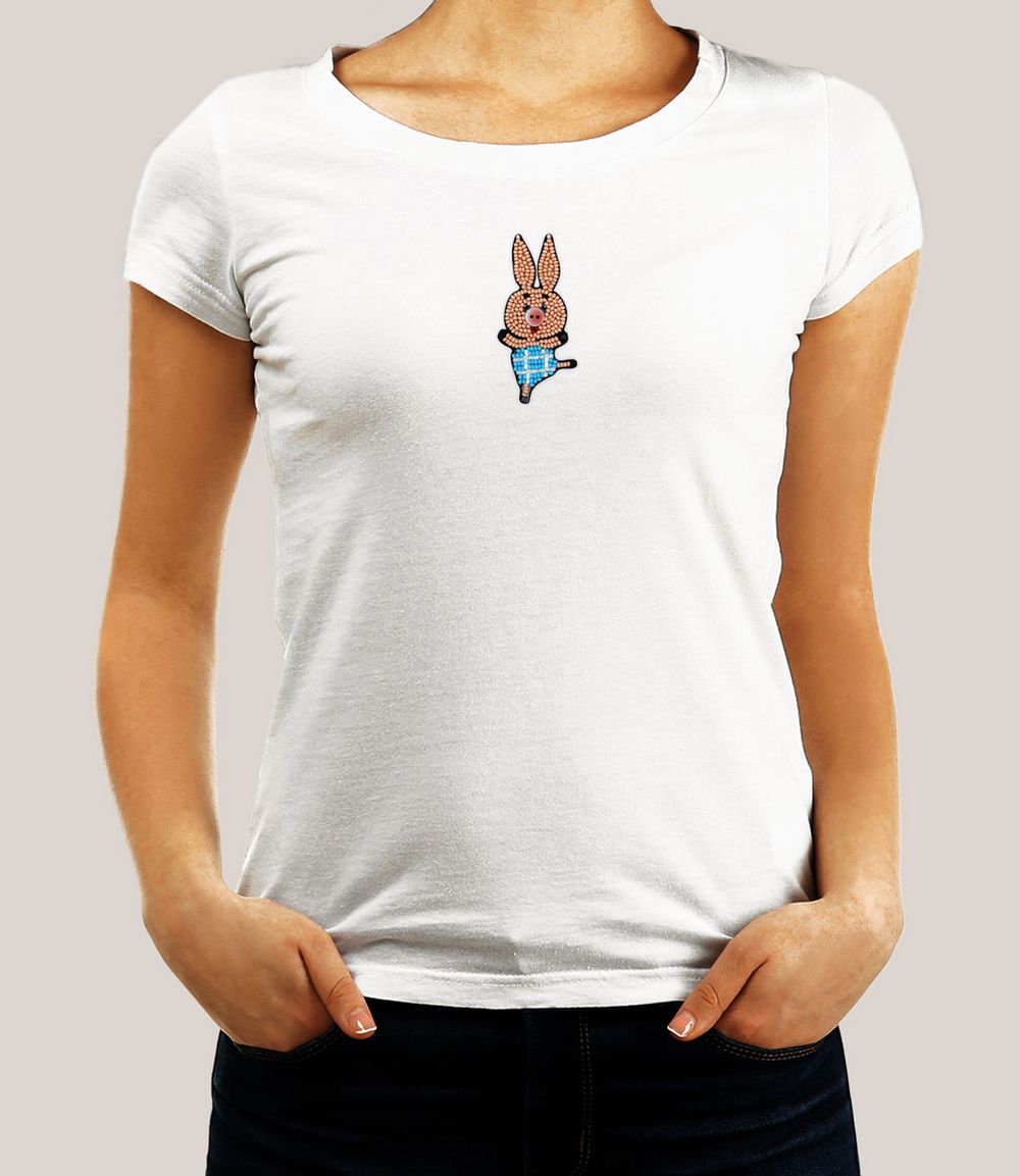 Набор для вышивания бисером Klart CMF-10-049, Брошь. Пятачок, 4.5х8 см