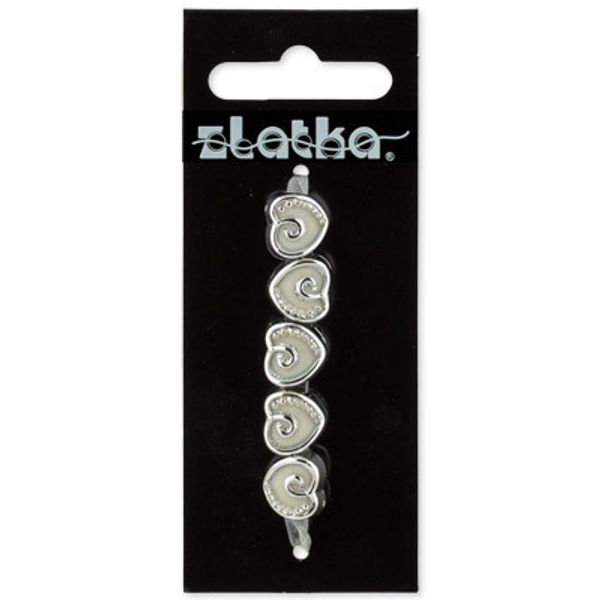 Бусины акрил 12х11х9 мм, 5 шт, №07 бирюзовый, Zlatka BLM-06