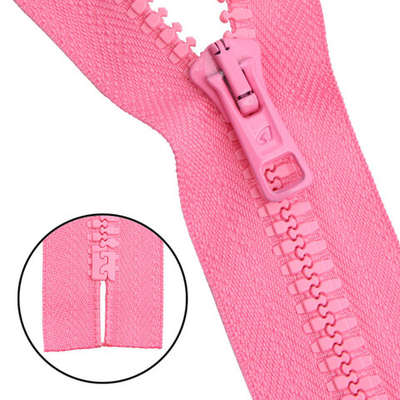 Молния трактор Arta Т6 (6 мм) 1 зам., н/раз., 18 см, цв. 099 св.розовый, уп.10 шт