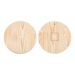 Заготовка деревянная Часы круглые, сосна, ⌀25 см, КР-25 Mr.Carving