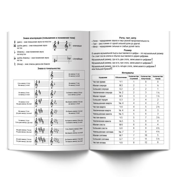 Дневник для музыкальных школ, глянцевая ламинация, твердый переплет 48Д1 A5+ 48 л. 26 шт, сшивка 65 г/м², Звукомания 00982, Светоч 48Д1