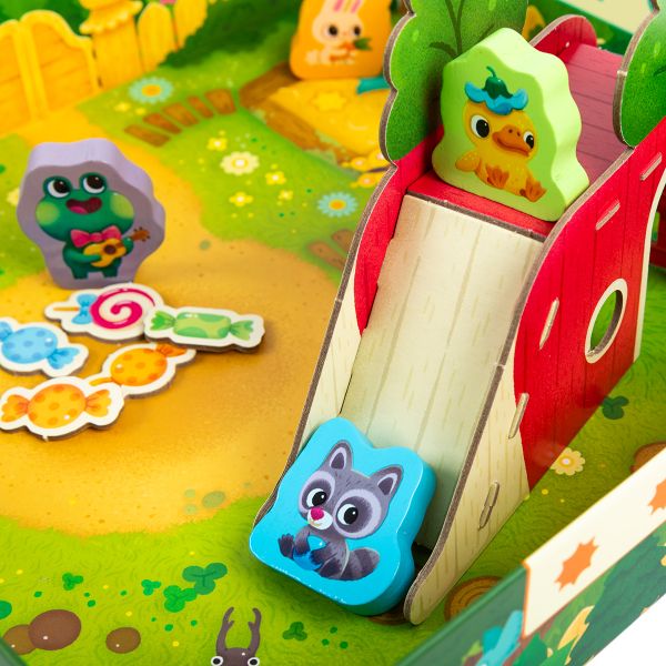 Игра настольная Волчок! Прячь бочок!, Эврикус PG-17376