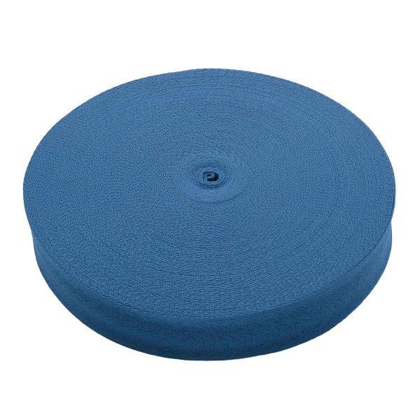 Тесьма (лента) киперная 40 мм / 50 метров, 13 г/м, 100% полиэфир, 18 джинс