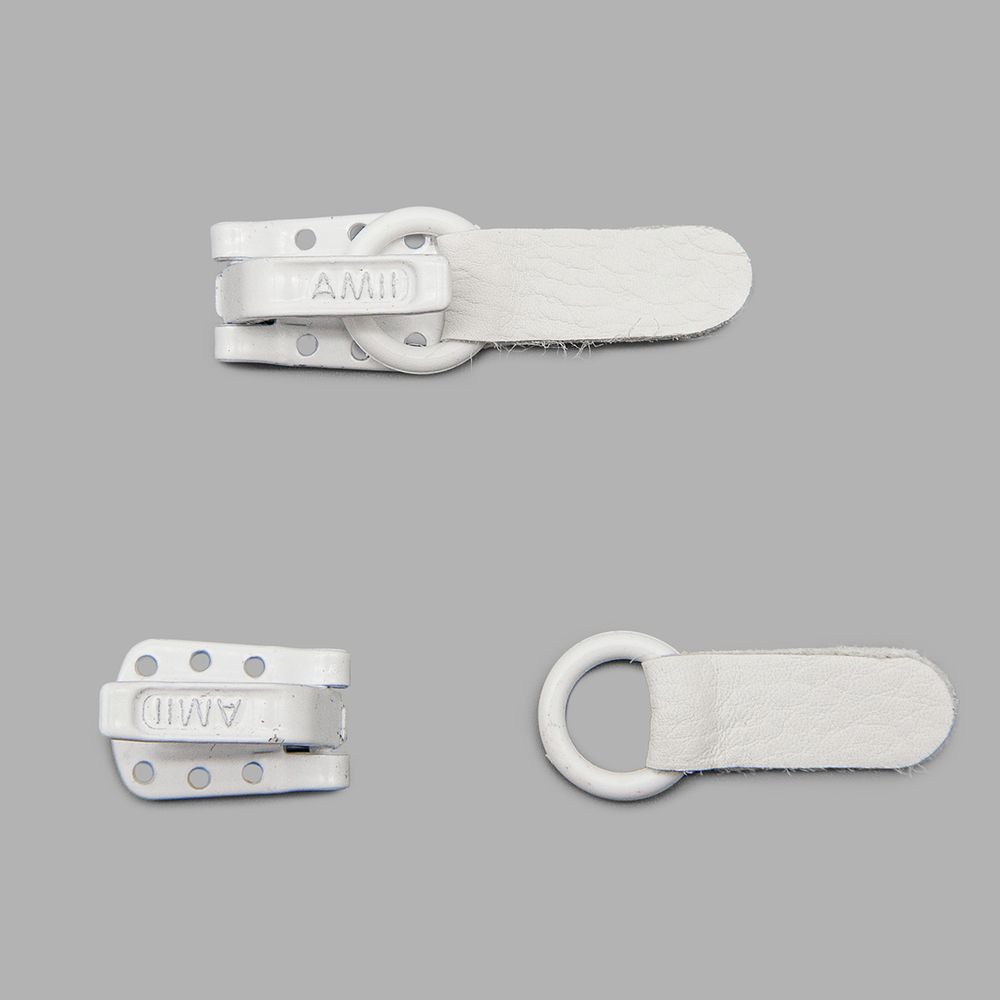 Крючок шубный Hobby&Pro 20 мм, 5 шт, 9003 белый