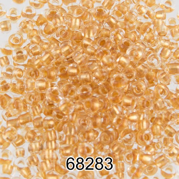 Бисер Preciosa 10/0 (2.3 мм), 500 г, 68283 (Ф591) золотистый
