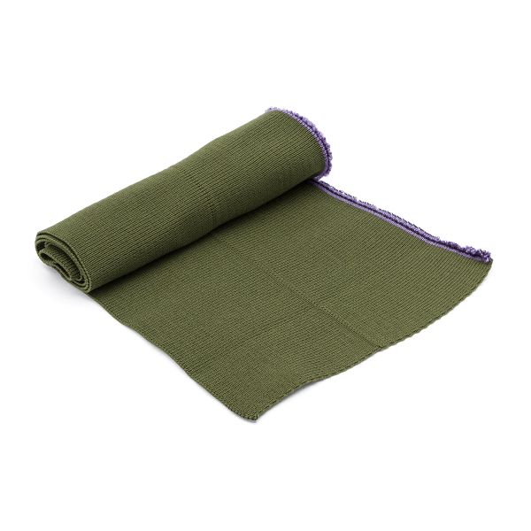 Подвяз средней плотности (100% полиэстер), 1*1, высота 14см (7см*2), длина 70-73см (8116 св.хаки)