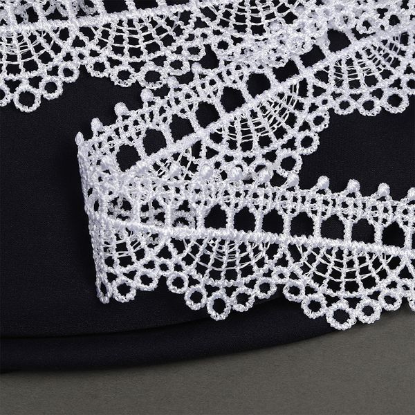 Кружево вязаное (тесьма) 10 мм / 10 метров, 5036.26 цв.26 бордовый, 10 м, Kruzhevo