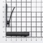 Основа для заколки крокодил 4.5 см, 20 шт, Astra&Craft, черный, 2AR23204