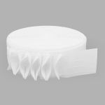 Лента (тесьма) шторная: сборка вафельная (1:2) 80 мм / 100 метров, лодочка