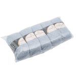 Пряжа Камтекс Хлопок Травка / уп.5 мот. по 100 г, 220 м, 008 серебристый