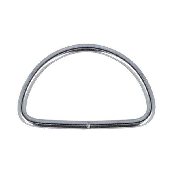 Полукольцо разъемное металл 30.0 мм (in), 100±5 шт, никель, Gamma