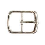 Пряжка ременная металл 27 мм. никель, 10 шт, BIG