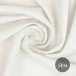 Габардин 150 г/м², 150 см / 50 метров, TBY.150101.50, цв.101 теплый белый