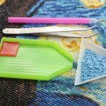 Алмазная (кристальная) мозаика Cristyle, Звездная ночь В. Ван Гог, 30х40 см