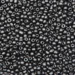 Бисер Astra&Craft 11/0 (2.1 мм), 200 г (10х20 г), цв. 922 графит/непрозрачный, матовый