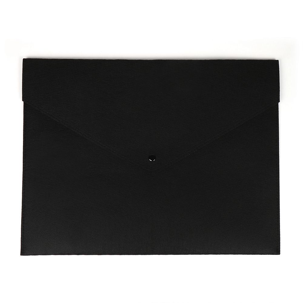 Кофр конверт из фетра А3 черный