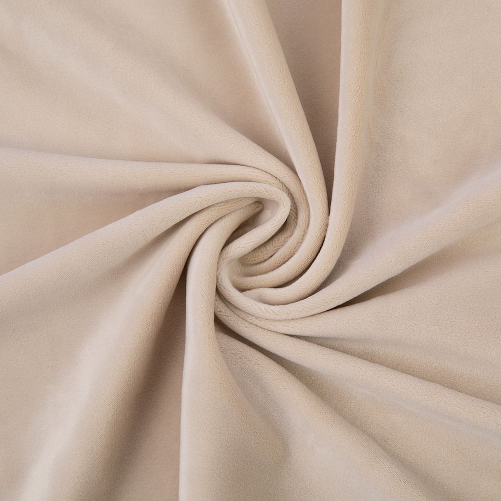 Микровелюр 160х150 см, 125 гр.кремовый, Gamma MCV