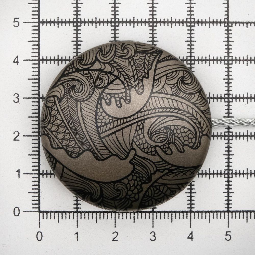 Клипсы для штор магнитные с тросом, 30см ⌀45, 19Ч