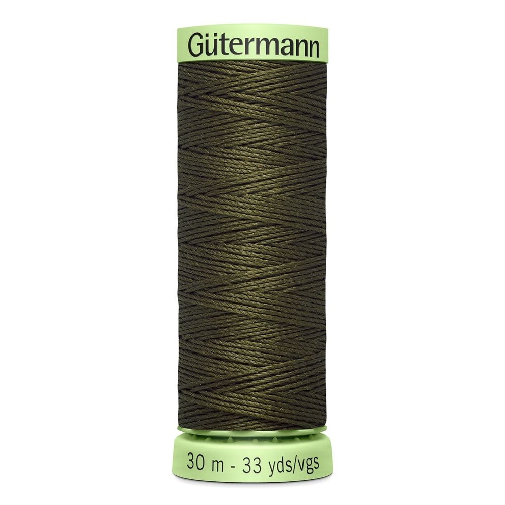 Нитки отделочные Gutermann Top Stitch, 30м, 689 т.хаки, 5 катушек