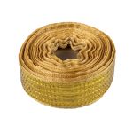 Лента металлизированная Стрела 25±2 мм / 25±0.5 метров, под золото / gold, Blitz