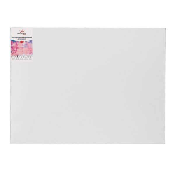 Холст грунтованный на подрамнике 60х90 см, 340 г/м², 2 шт, Переславский мелкозернистый, Vista-Artista PLFG-6090