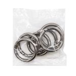 Кольцо разъемное металл на винтах 30 мм (40 мм внешн.), чер.никель, 6 шт, BIG