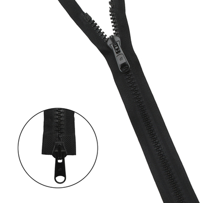 Молния трактор Arta Т6 (6 мм) 2 зам., разъем., 65 см, ОПТ. УП. 25 ШТ., 077 черный