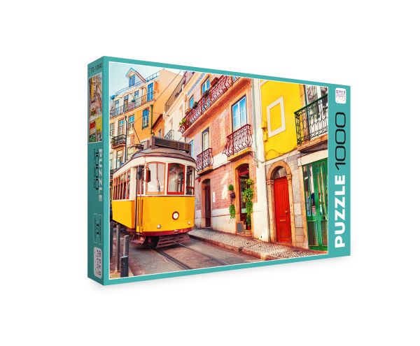 Пазл 1000 элементов, Летний трамвай, PZL-1000/40, Фрея
