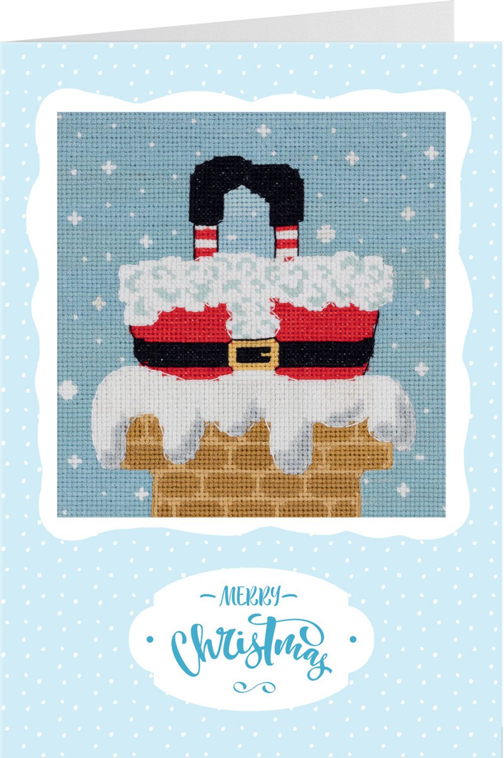 Набор для вышивания нитками Panna, открытка Время чудес, 12.5х12 см