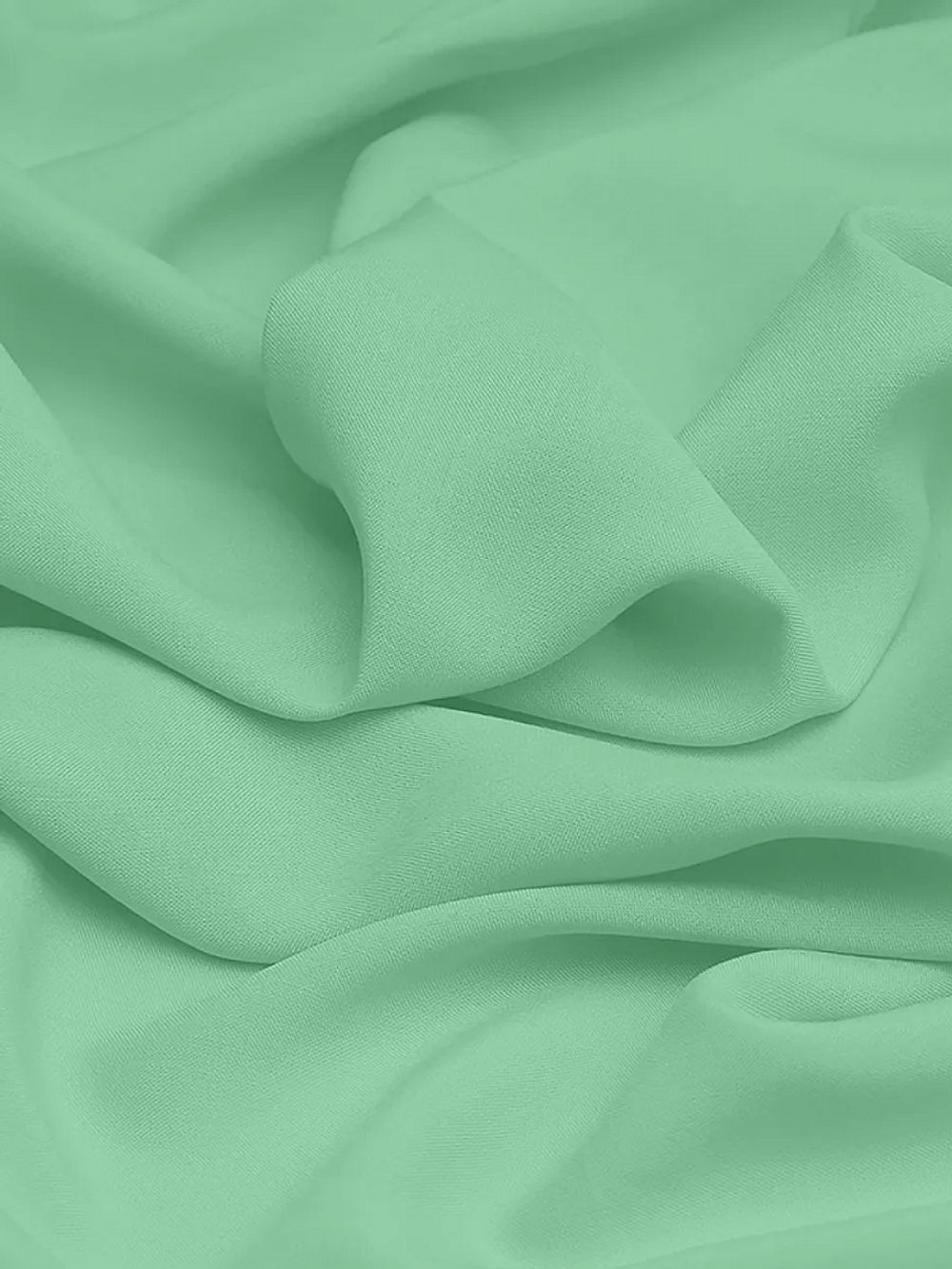 Штапель 110 г/м², 145 см / 2 метра, TBY-Vi-30-40.2, цв.40 св.зеленый