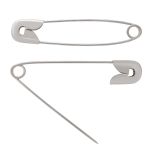 Булавки английские l=45 мм (№3), # SP3В 0333-5305, 432 шт