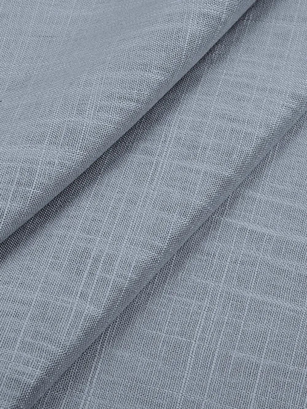 Льняная ткань 190 г/м², 140 см / 2 метра, TBY.Li.1002.39, 39 пыльно-голубой