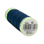 Нитки отделочные Gutermann Top Stitch, 30м, 013 синий, 5 катушек