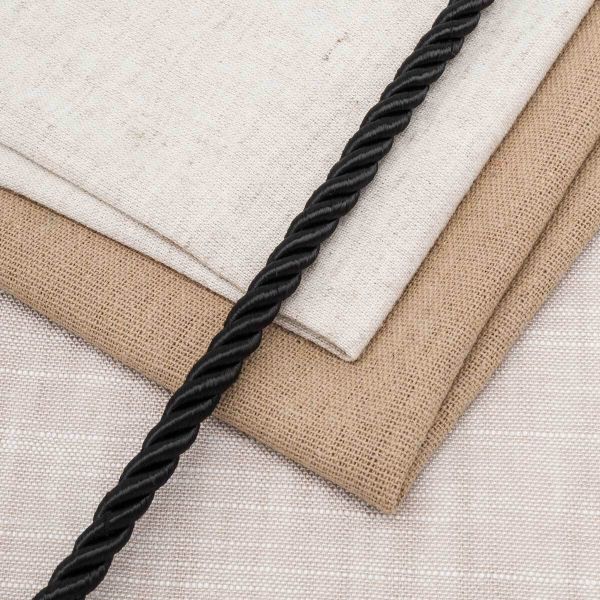 Шнур витой 8мм / 18,29м, 33 черный