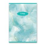 Тетрадь ученическая общая, A4 96 л. на скобе 65 г/м², белизна 100 %, 6 шт, клетка, 01013 Чистая лазурь, Светоч 96Т20