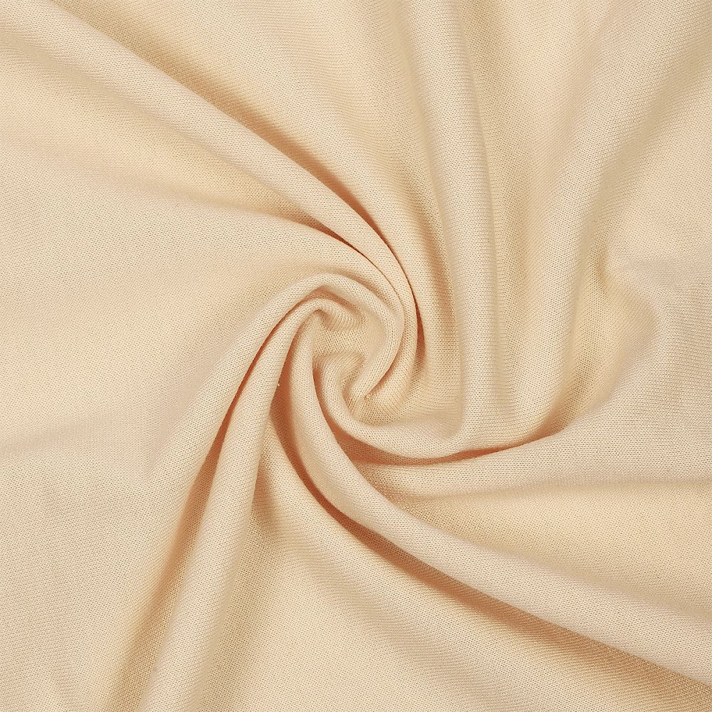 Футер 2-нитка петля поливискоза стрейч 220 г/м², 160 см / 3 метра, ФУТ2Х.TBY.ПЭ-ВИС.S805.3, цв.S805 айвори