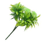 Цветы искусственные Зелень с одуванчиками 26см 5 веток d4,5 ЛА БУЛЕЙ микс /TOS/