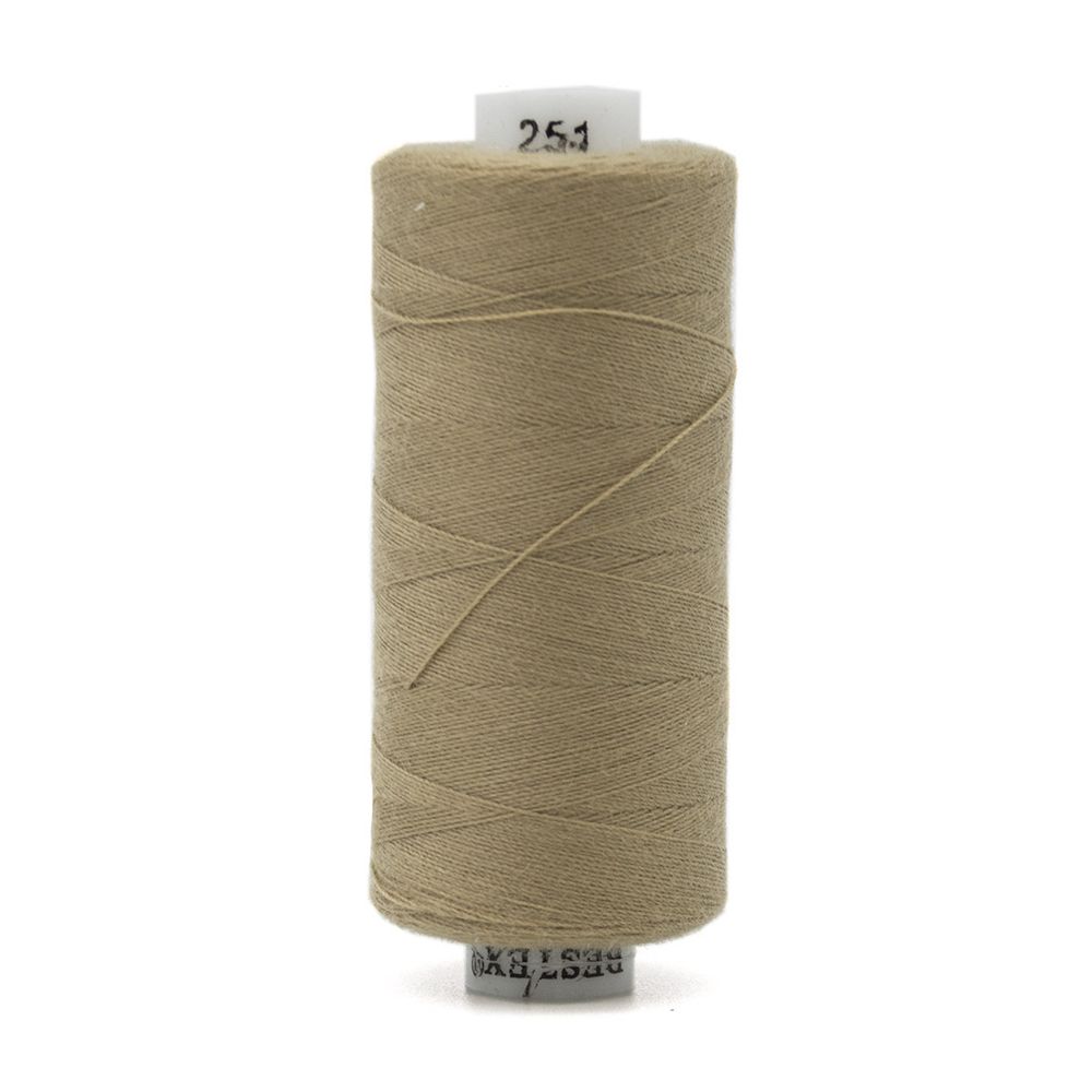 Нитки швейные бытовые Bestex 40/2, 365 м (400 ярд) / 10 кат., 251 бежевый туман