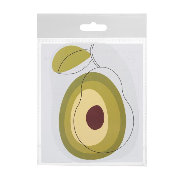 Термотрансфер, 1 шт, М-233 авокадо 15х9.8 см, Gamma M №02