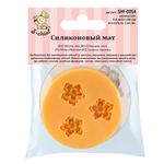 Силиконовый мат SHF-0054, 1 шт, 3 цветка, S-Chief SHF-0054