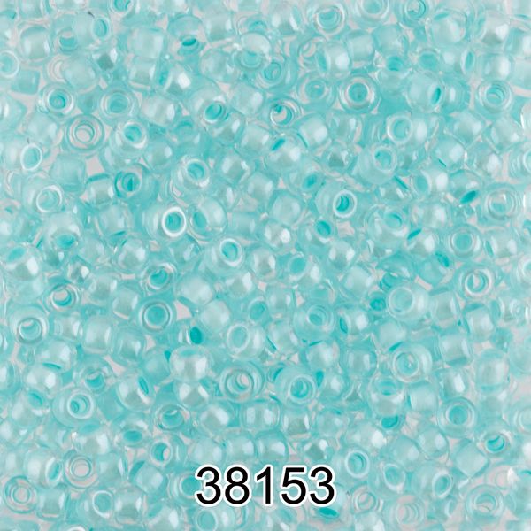 Бисер Preciosa 10/0 (2.3 мм), 500 г, 38153 (Ф510) св.бирюзовый