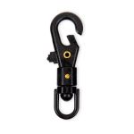 Карабин пластик 14 мм, 10 шт, №07 черный, Gamma GHB004