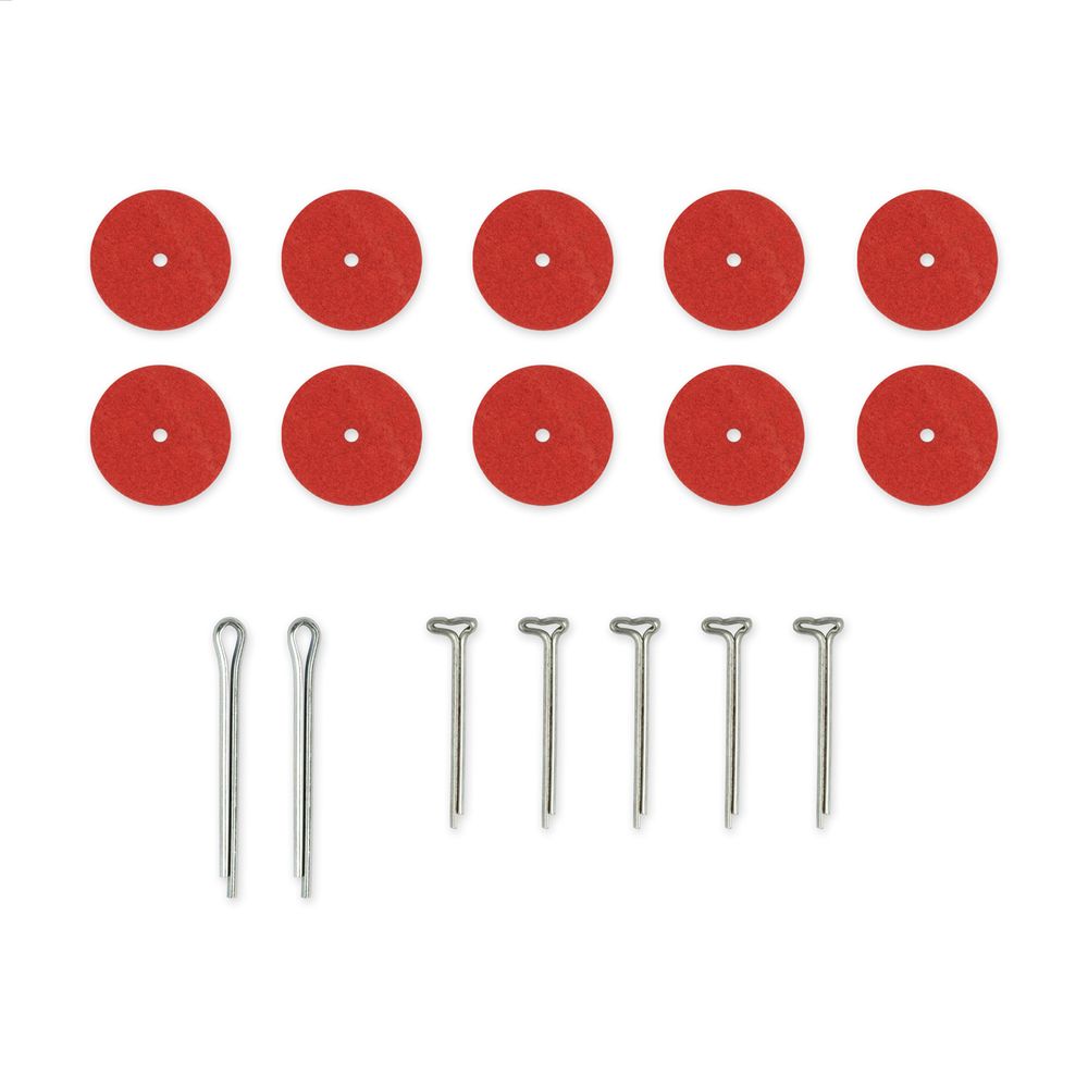 Набор креплений для суставов мишек Тедди фибра ⌀25 мм, 5 шт, NCF-25, HobbyBe NCF-25