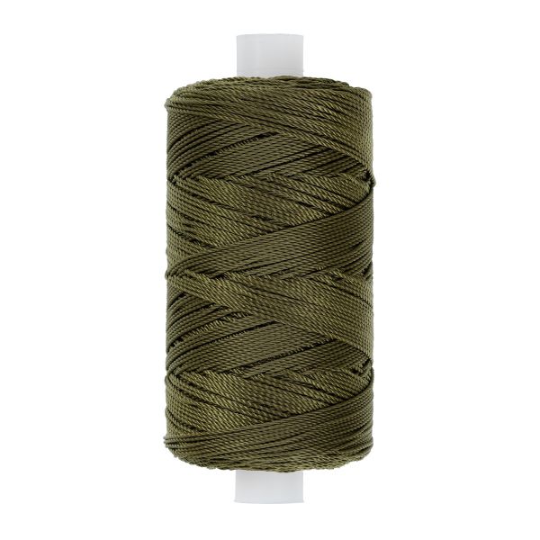 Нитки обувные капрон 3К, 200 м, 5 шт, 03 хаки