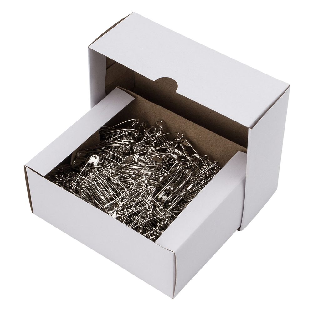 Булавки английские ассорти l=28-55 мм (№0-1-2-3), # SP4В 0333-5307, 864 шт