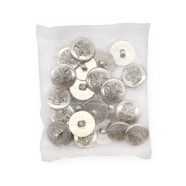 Пуговицы на ножке 21 мм (AS), 24 шт